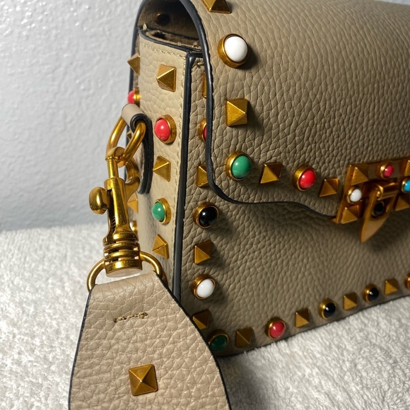 Multicolor Studded Crossbody Bag - Picture 3 of 14